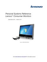 Lenovo LI2361d Wide User manual