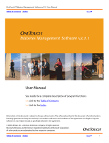 Lifescan Diabetes Management Software v2.3.1 User manual