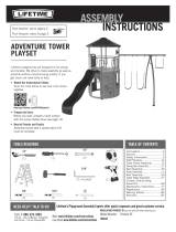 Lifetime Brands Inc. Backyard Playset 90440 User manual