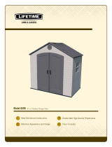 Lifetime Brands Inc. Outdoor Storage 6406 User manual