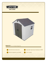 Lifetime Brands Inc. Outdoor Storage 6411 User manual