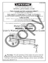 Lifetime 65004 User manual