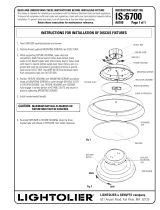 Lightolier A0100 User manual