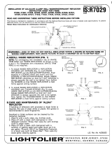 Lightolier IS:R7029 User manual