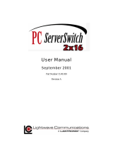 Lightwave Communications 2x16 User manual