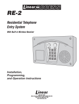 Nortek Contol RE-2N, RE-2SS User manual