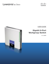 Linksys 8-Port EG008W User manual