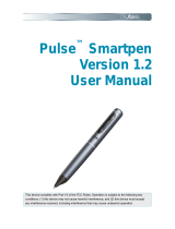 Livescribe Pulse Smartpen User manual