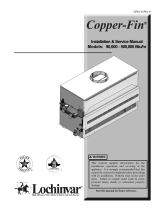 Lochinvar Copper-Fin CBN500 User manual