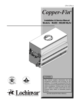 Lochinvar Copper-Fin CBN399 User manual