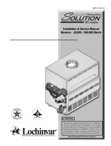 Lochinvar SOLUTION 260000 User manual