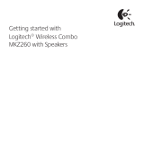 Logitech Music Combo MKZ260 User manual