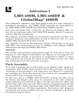 Lowrance electronic LMS-480DF User manual