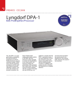 Lyngdorf Audio PREMIOS CEC2008 User manual
