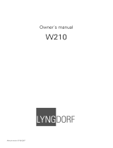 Lyngdorf Audio W210 BassDirect User manual