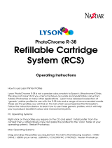 Lyson PHOTOCHROME R-38 User manual