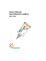Macsense MPC-200 User manual