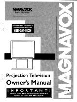 Magnavox 6P5451C User manual