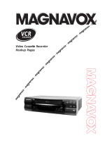 Magnavox VCRVR400BMG User manual
