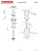 Makita RF110 User manual