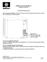 Manitowoc Ice K00363 User manual