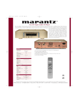 Marantz SA-11S1 User manual