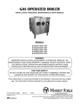 Market Forge Industries Boiler M36G100A-4SP User manual