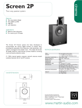 Martin Audio 2P User manual