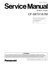 Matsushita CF-08TX1A1M User manual