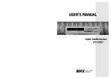 Maxplus Industries HTS 2100S+ User manual