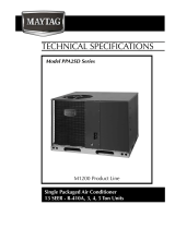 Maytag PPA2SD Technical Literature