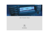 Mercedes Benz Audio 50 User manual
