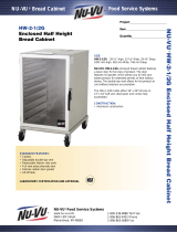 Nu-Vu Food Service SystemBread Cabinet HW-2-1/2G