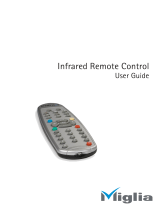 Miglia Technology Infrared Remote Control User manual