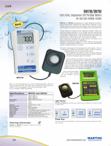 Milwaukee Instruments MW700 User manual