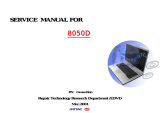 MiTAC 8050D User manual