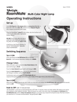 Mobi Technologies tykelight ROOMMATE Multi-Color Night Lamp User manual