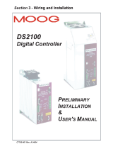 Moog DS2100 User manual