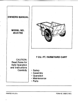 MTD 45-01763 User manual