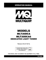 MQ Multiquip MLT20-series User manual