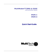 Multi-Tech Systems Modem MTZPC-C User manual