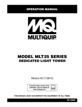 MQ Multiquip MLT25 User manual