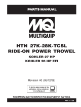 MULTIQUIP 27K-28K-TCSL User manual