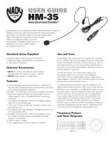 Nady Systems Headphones HM-35 User manual