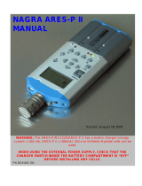 Nagra Battery Charger 2019 602 150 User manual