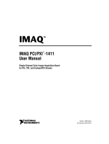 National Instruments PXI-1411 User manual