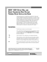 National Instruments SCXI-1321 User manual