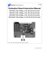 National Semiconductor ADC12010 User manual