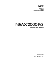 NEC 2000 IVS User manual