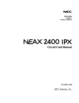 NEC 2400 ipx User manual